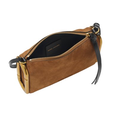 THE SCENE SMALL SHOULDER BAG IN SUEDE